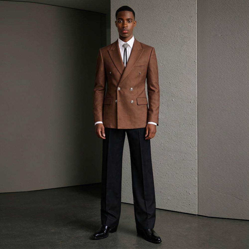 Men'S Relaxed Formal Wear - Мужской костюм из двух частей, свободного