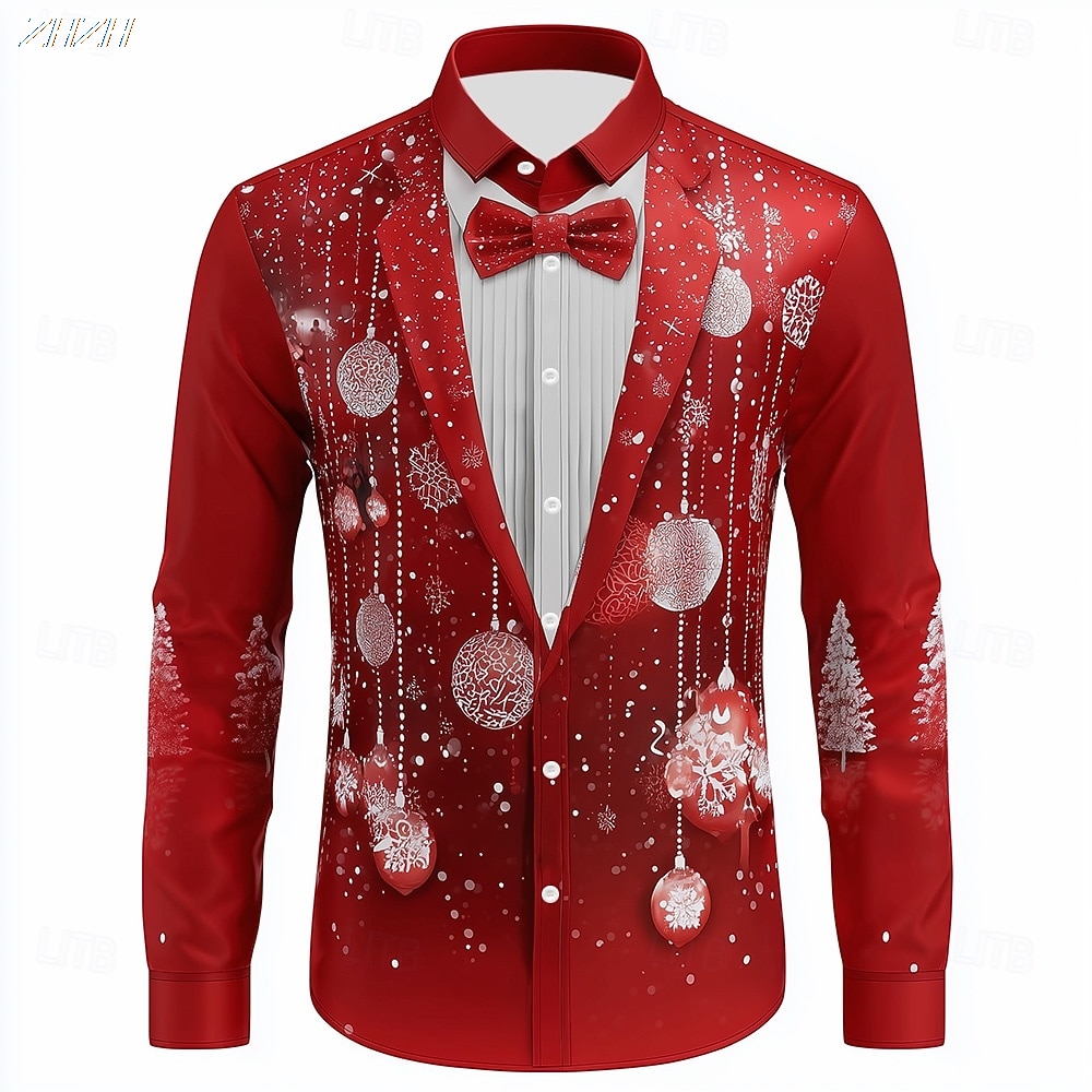 Мужская рождественская рубашка – обзор и цена Men'S Holiday Formal Wear