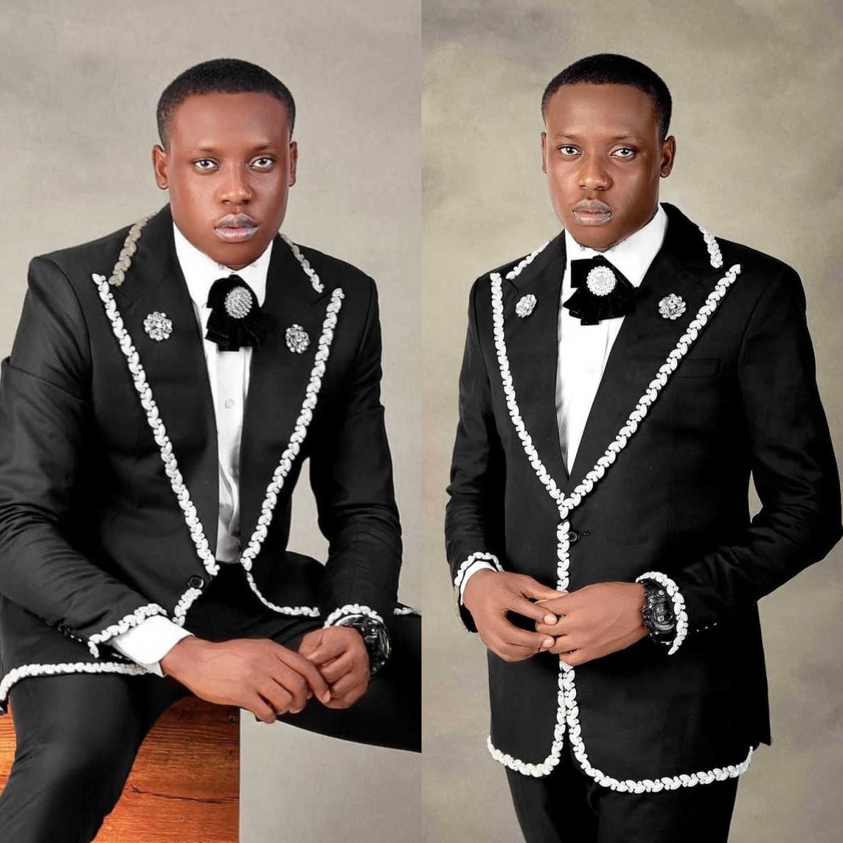 Мужские брючные костюмы с крис – обзор и цена Men'S Holiday Formal Wear