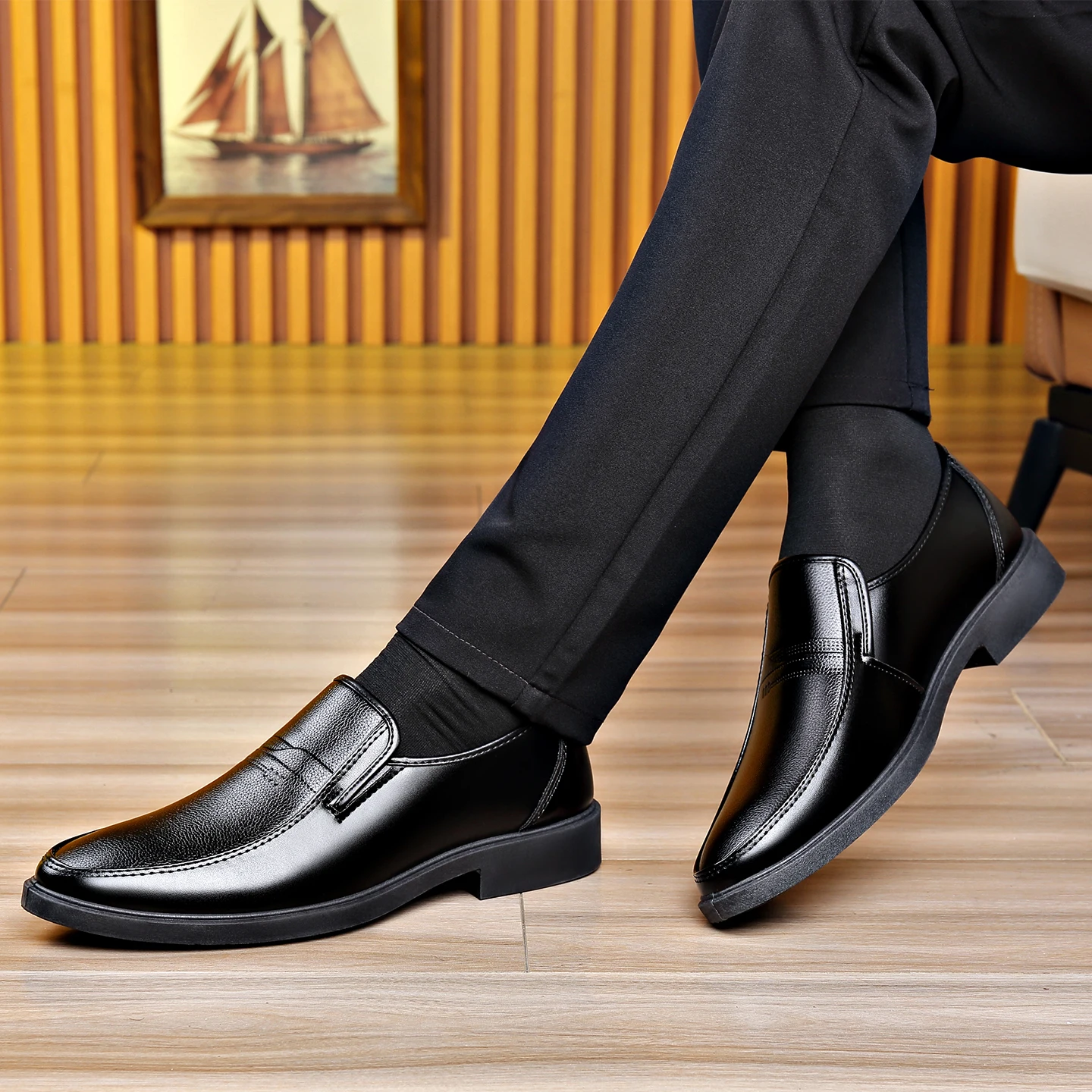 Мужские кожаные туфли-лоферы д – обзор и цена Men'S Formal Wear For Office