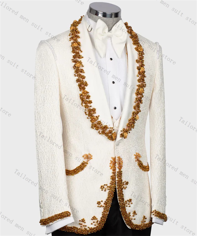Мужские костюмы для жениха, ко – обзор и цена Men Formal Wear Black And White